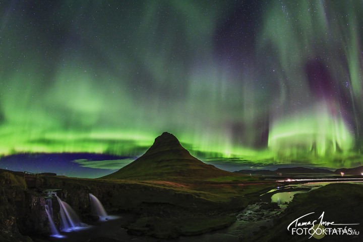 Aurora coronal Iceland