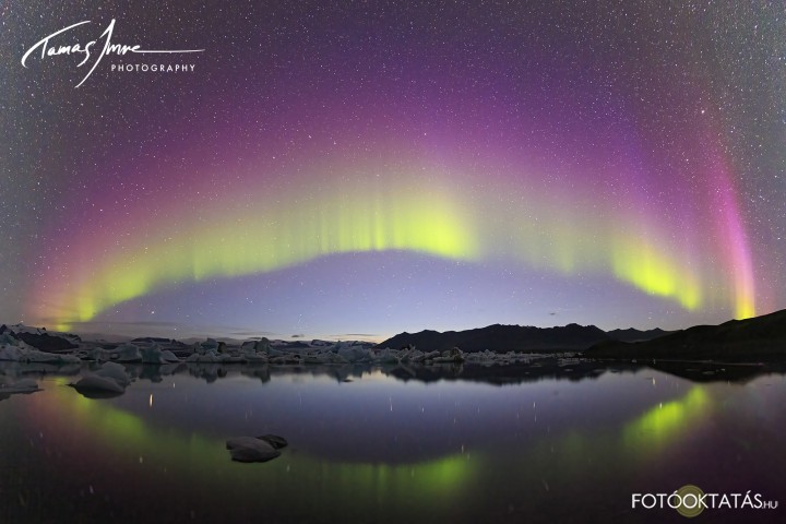 Iceland Jokulsarlon Night shot