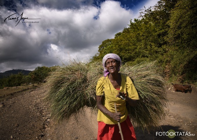 African nomadic woman